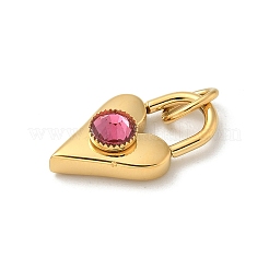 Ионное покрытие (ip) нержавеющая сталь 304 с подвесками из стразов STAS-G351-10G-08