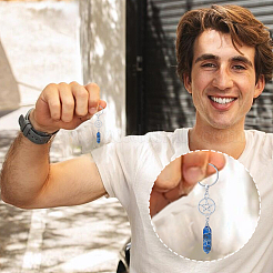 Брелок из натурального камня KEYC-FH00010