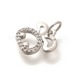 Стойки обшивки латунь микро проложить Циркон подвеску KK-H508-28P-02