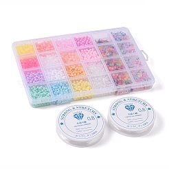 Набор для изготовления браслета с буквами и кисточками своими руками DIY-FS0003-21