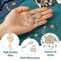 Подвески из сплава 40шт 10 стиля RB-KS0001-01