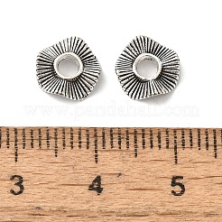 Сплавочные овальные бусины тибетского стиля  X-FIND-Z059-14AS