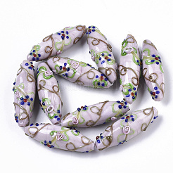 Ручной золотой песок бусины бисер нитей LAMP-T007-02B