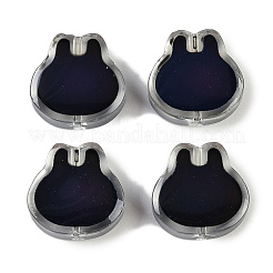 Двухцветные стеклянные бусины для настроения GLAA-Z007-13M