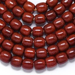 Натуральный Malaysia нефритовые бусы пряди&nbsp;G-B165-F04-10x10mm