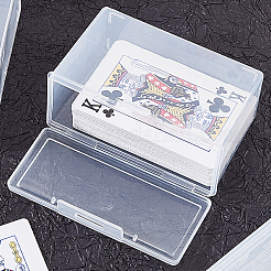 Boîtes de rangement pour cartes en plastique avec couvercles à charnière&nbsp;LS-CON-WH20010-06A