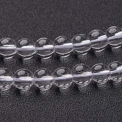 Синтетический кристалл кварца бусины нити&nbsp;X-GSR6mmA039-1