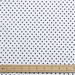 Tela de algodón con estampado de lunares&nbsp;AJEW-PH0009-13C