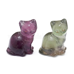 Украшения для выставки скульптур из натурального флюорита&nbsp;LS-G-F719-39