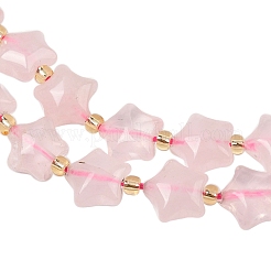 Природного розового кварца нитей бисера G-Z080-A10-10mm