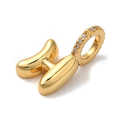 Латунные микро проложить кубического циркония подвески KK-K345-13H-G