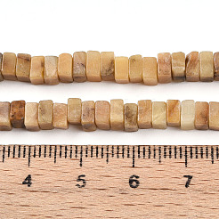 Природные желтые опал бусины пряди G-T140-49B