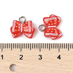 Pendentifs en résine opaque sur le thème de noël&nbsp;RESI-S08-01E