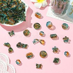 250 г прозрачных акриловых бусин&nbsp;OACR-CJ0002