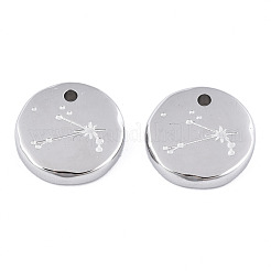 Breloques en acier inoxydable chirurgical 316 anti-ternissement&nbsp;STAS-S116-418B-P