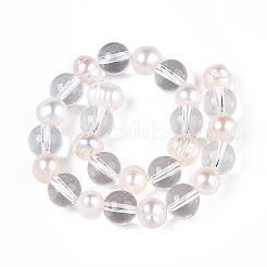 Прозрачные стеклянные бусины&nbsp;PEAR-N019-06