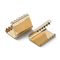 Messingband-Crimpenden&nbsp;KK-WH0046-34A-LG