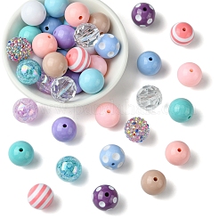 Круглые наборы для изготовления украшений из акрила и смолы своими руками DIY-FS0007-63