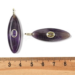 Подвески из натурального аметиста &nbsp;G-D357-01B