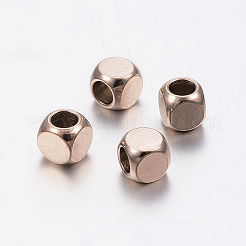 Billes en acier inoxydable 304 à placage ionique (IP)&nbsp;STAS-F136-01RG-3x3mm