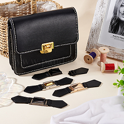 4 комплект пряжек из искусственной кожи 4 цветов FIND-FG0002-29