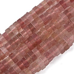 Природного кварца клубники нитей бисера G-A280-C12-01