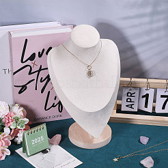 Деревянные подставки для ожерелий в форме бюста&nbsp;NDIS-WH0003-019A-01