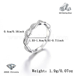 925 перстень из стерлингового серебра с кубическими цирконами для женщин GB3052-3