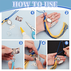 Докторская шапочка из полиэстера&nbsp;HJEW-PH01933