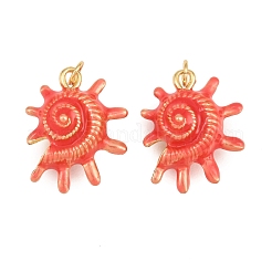 Pendentifs d'émail en laiton &nbsp;KK-CBA57A9-04G