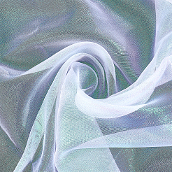 Полиэстеровая органза лазерная ткань&nbsp;AJEW-WH0314-933