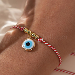 Браслеты в стиле бохо с регулируемым нейлоновым шнуром для женщин и мужчин PY6611