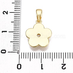 Латунные микро проложить кубического циркония подвески KK-T070-45G