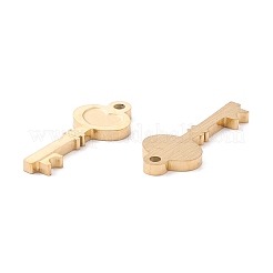 Placcatura sotto vuoto pvd 304 acciaio inossidabile ciondolo cabochon impostazioni per smalto&nbsp;STAS-P295-21G