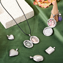 6 шт. 6 стиля подвески-медальоны из нержавеющей стали 316&nbsp;STAS-TA0003-24