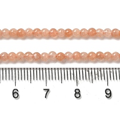 Sunstone naturale fili di perline&nbsp;G-B090-A05-03