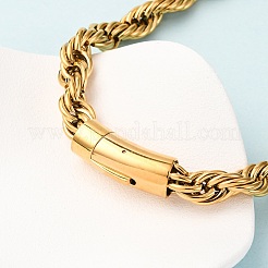 Ожерелья из цепочек из нержавеющей стали 304 толщиной 10 мм&nbsp;NJEW-C099-07A-G