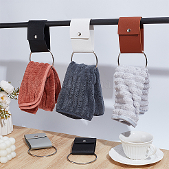 5 crochet porte-serviettes en cuir PU 4 couleurs&nbsp;AJEW-NB0008-76
