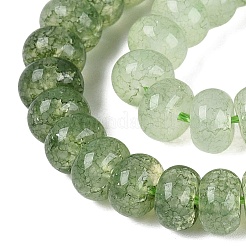 Stränge aus Imitations-Jade-Knisterglasperlen&nbsp;GLAA-Q108-05A-A05