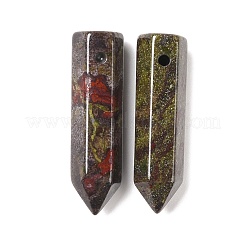 Natürliche drachenblut spitze anhänger&nbsp;G-D460-01J