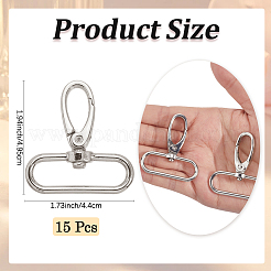 15 шт. Поворотные застежки из сплава&nbsp;FIND-GF0008-19P