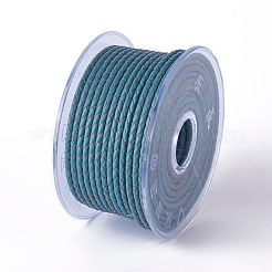 Оплетенный шнур из натуральной кожи WL-I004-5mm-12