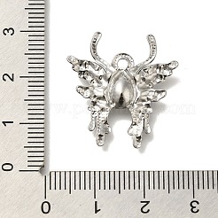 304 cabochon in acciaio inox per smalto&nbsp;STAS-U031-15P