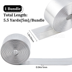 Плоский шнур из искусственной кожи 5м.&nbsp;LC-GF0001-02G-02