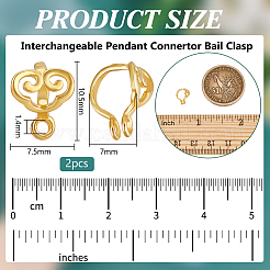 2 шт. серебряные бусины&nbsp;STER-BC0002-74G