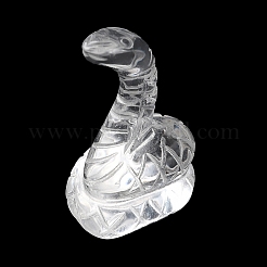 Украшения дисплея скульптуры синтетического кварца кристалла&nbsp;LS-DJEW-Q001-01