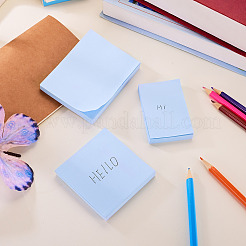 3 bloc-notes adhésifs de style 3 styles&nbsp;AJEW-TA0005-84B
