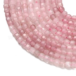 Природного розового кварца нитей бисера G-L634-D12-2.5x2.5mm