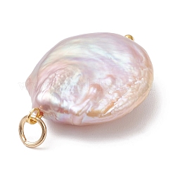 Natürliche Barockperle Keshi Perle Anhänger&nbsp;X-PALLOY-JF04629-01