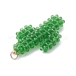 Прозрачные стеклянные подвески&nbsp;PALLOY-MZ01021